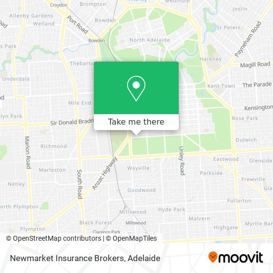 Newmarket Insurance Brokers map