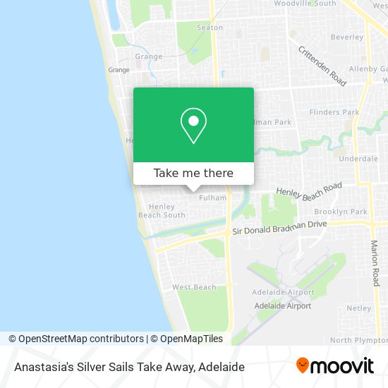 Mapa Anastasia's Silver Sails Take Away