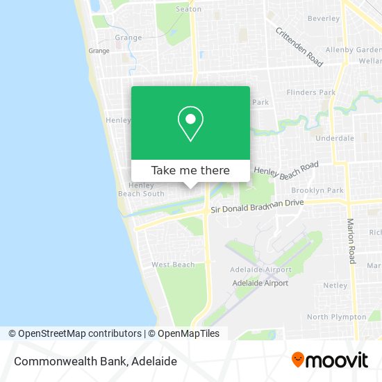 Commonwealth Bank map