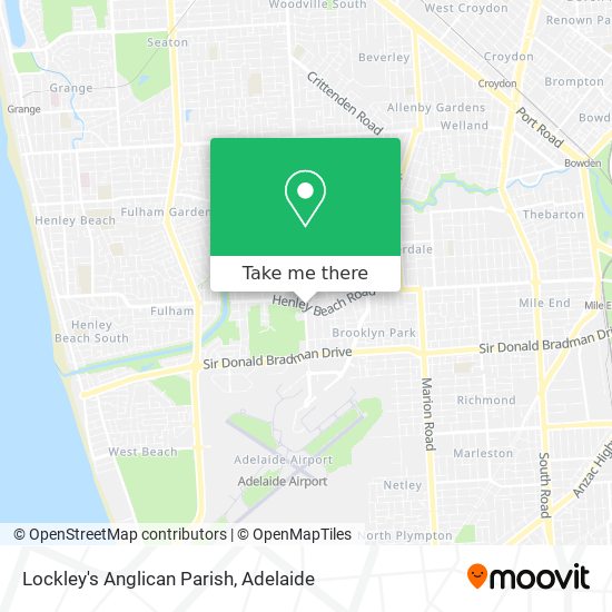 Lockley's Anglican Parish map
