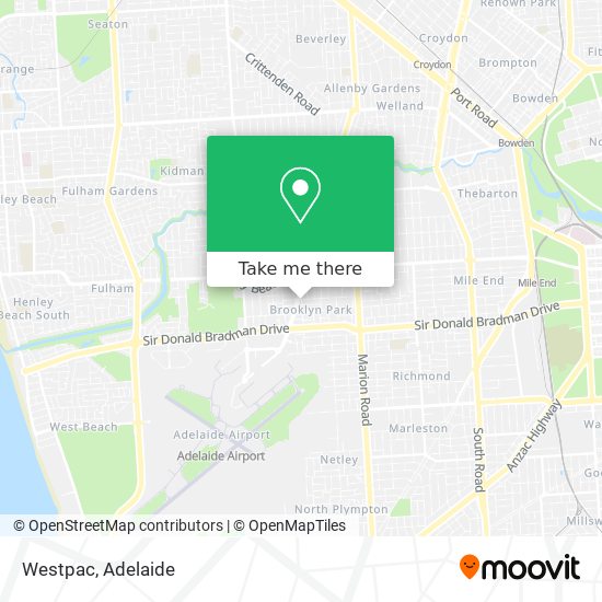 Westpac map