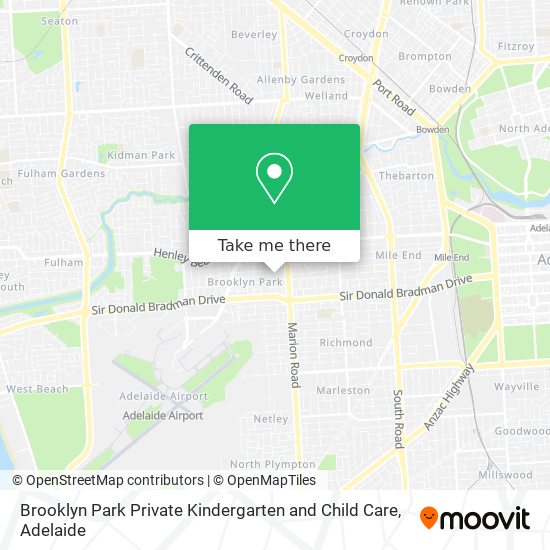 Mapa Brooklyn Park Private Kindergarten and Child Care