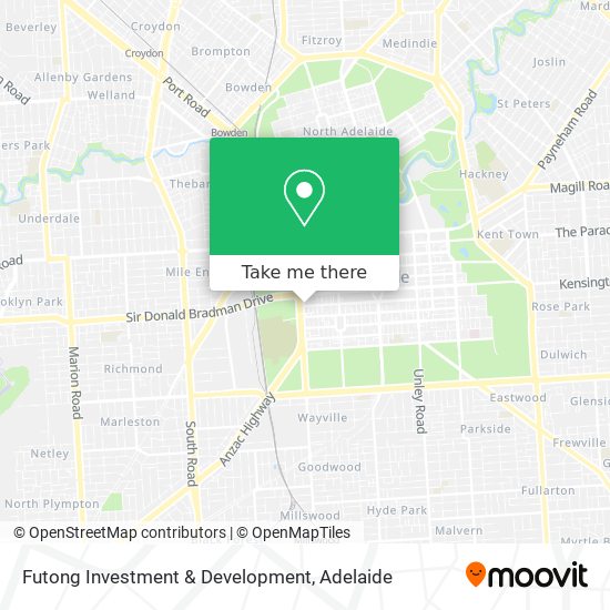 Futong Investment & Development map