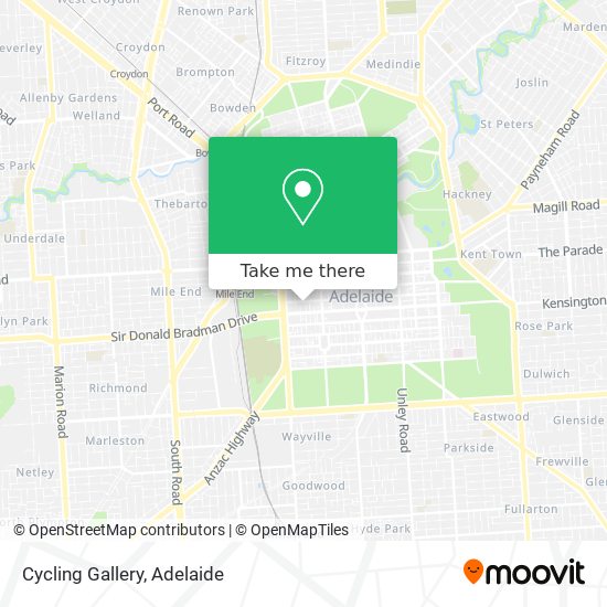 Cycling Gallery map