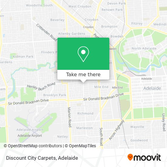 Discount City Carpets map