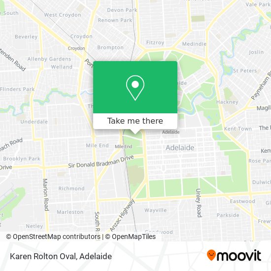 Karen Rolton Oval map