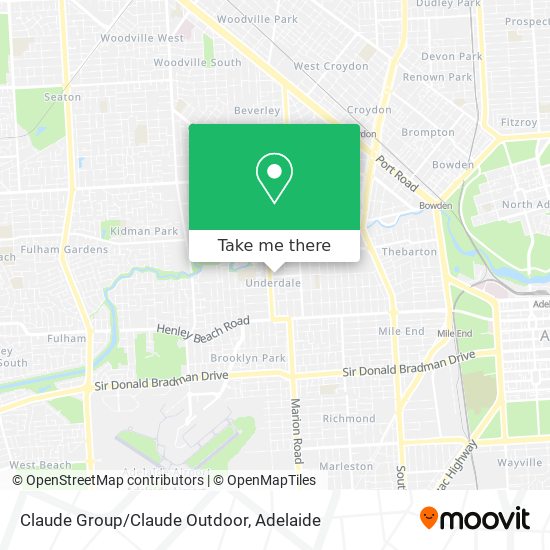 Claude Group/Claude Outdoor map