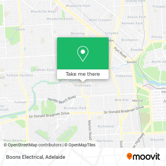 Mapa Boons Electrical