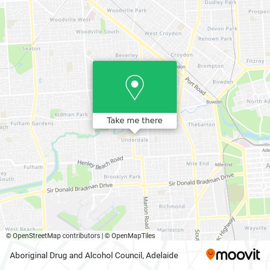 Mapa Aboriginal Drug and Alcohol Council