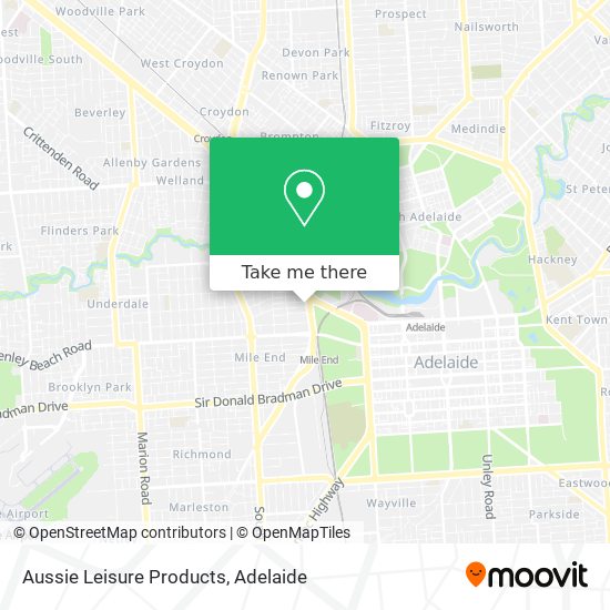 Aussie Leisure Products map