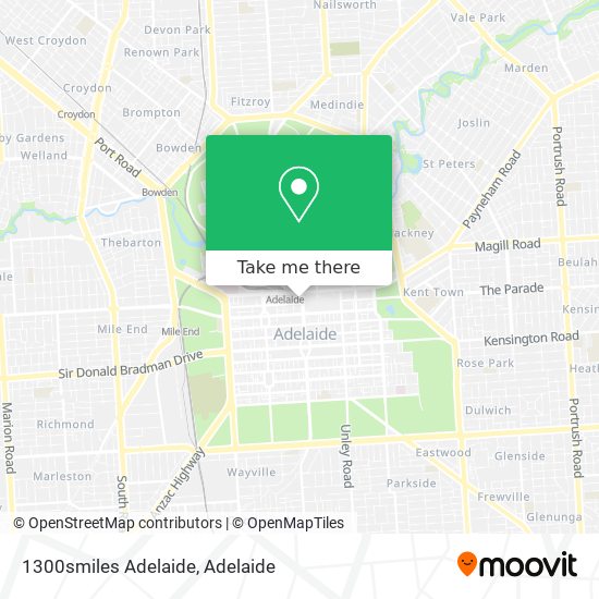 1300smiles Adelaide map
