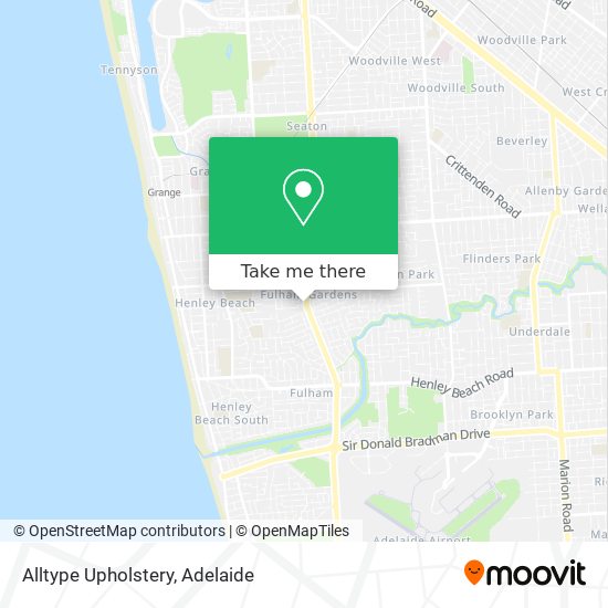 Alltype Upholstery map