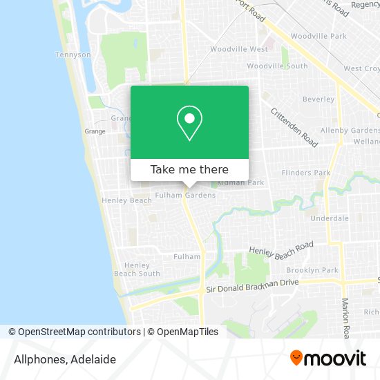 Allphones map