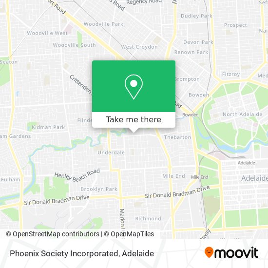 Phoenix Society Incorporated map