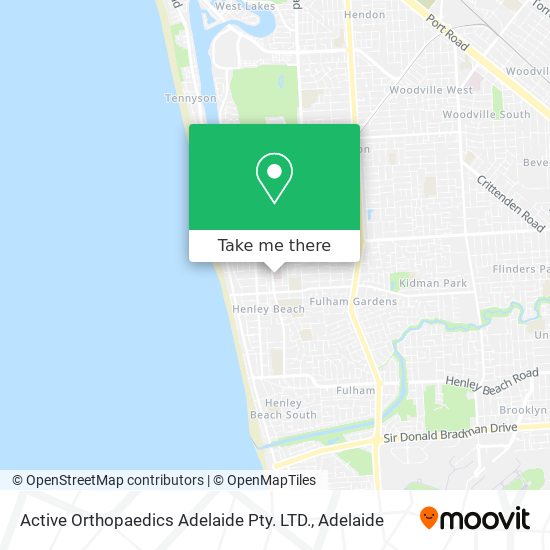 Active Orthopaedics Adelaide Pty. LTD. map