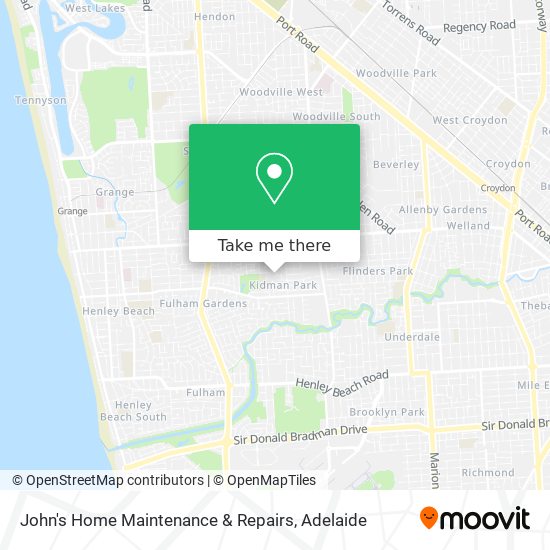 Mapa John's Home Maintenance & Repairs