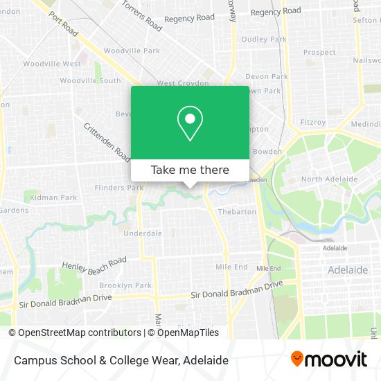 Campus School & College Wear map