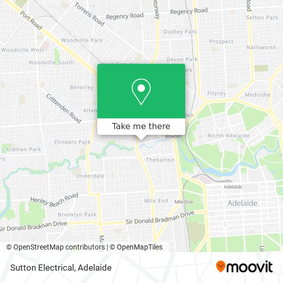 Mapa Sutton Electrical