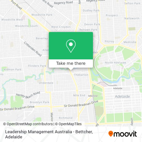 Leadership Management Australia - Bettcher map