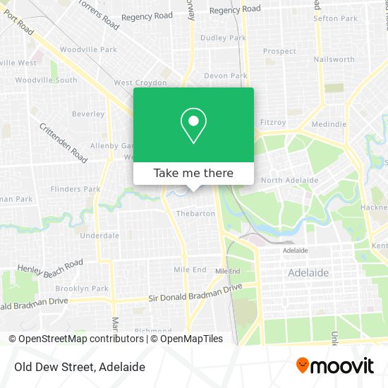 Old Dew Street map