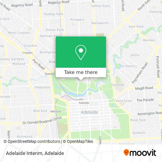 Adelaide Interim map