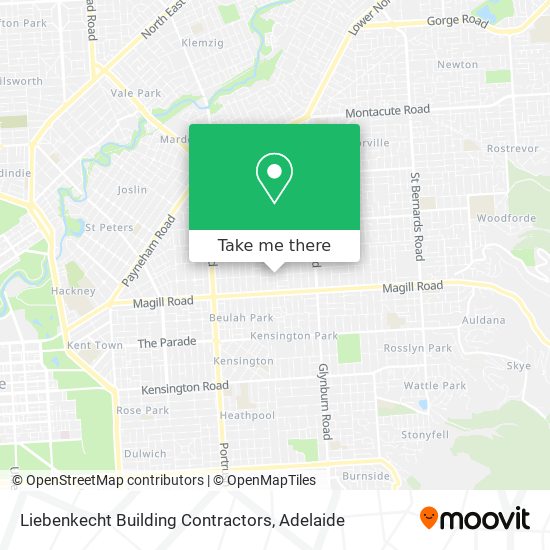 Liebenkecht Building Contractors map