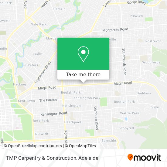 TMP Carpentry & Construction map