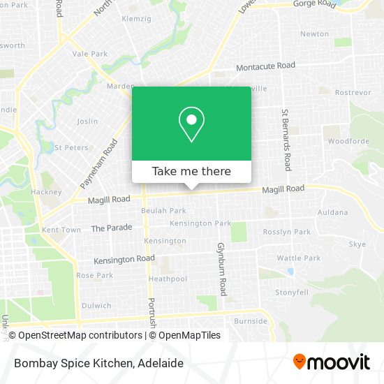 Bombay Spice Kitchen map