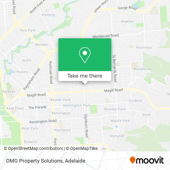 Mapa DMG Property Solutions