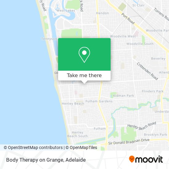 Body Therapy on Grange map