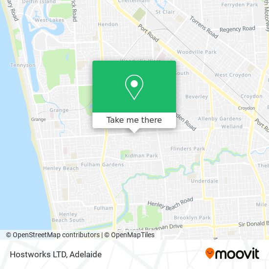 Hostworks LTD map