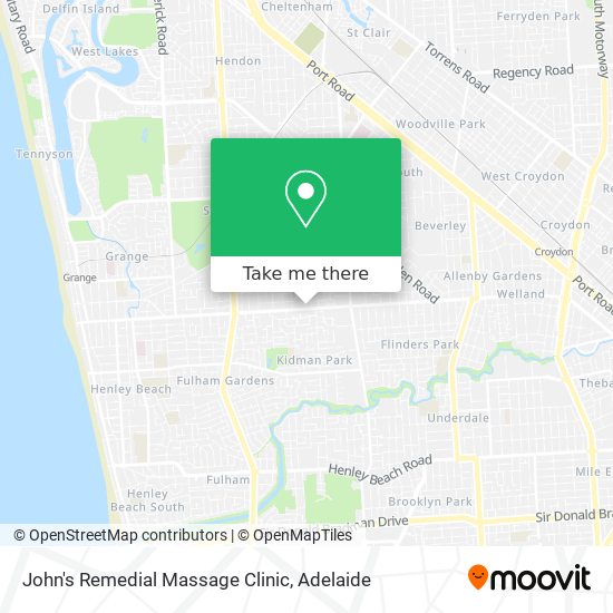 John's Remedial Massage Clinic map