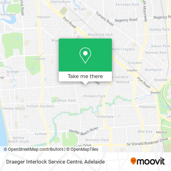 Draeger Interlock Service Centre map