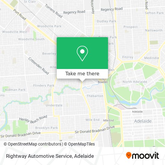 Rightway Automotive Service map