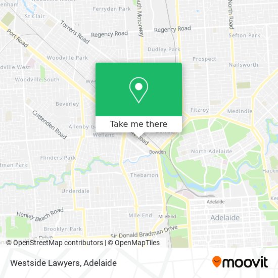 Westside Lawyers map