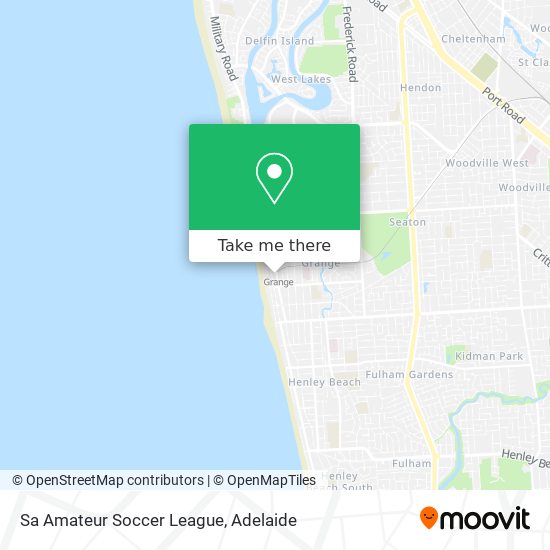 Sa Amateur Soccer League map