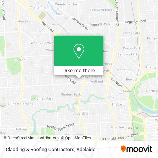 Cladding & Roofing Contractors map