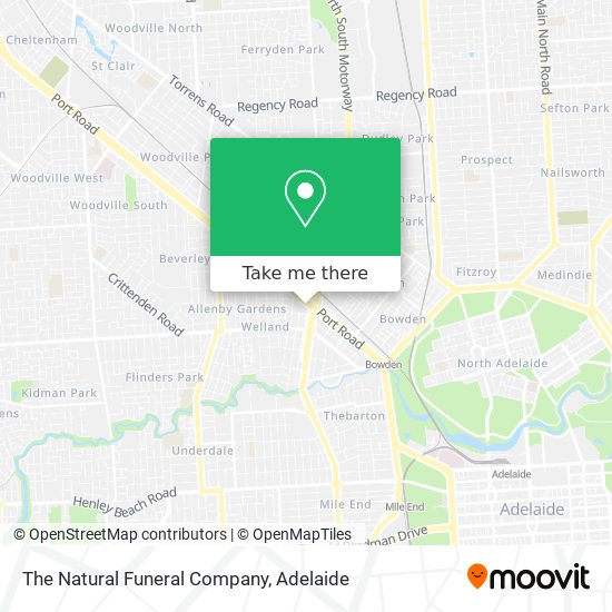 The Natural Funeral Company map