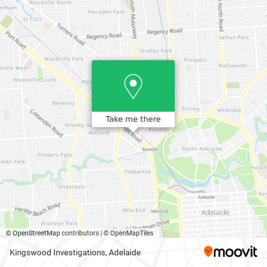 Kingswood Investigations map