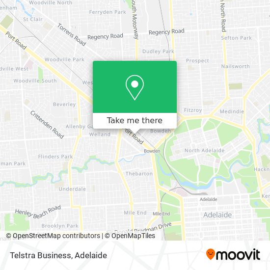 Telstra Business map