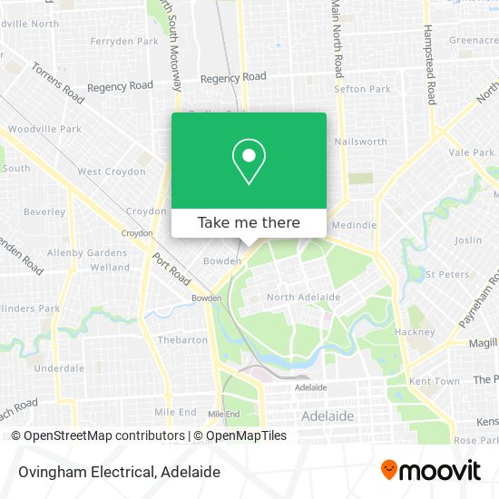 Mapa Ovingham Electrical