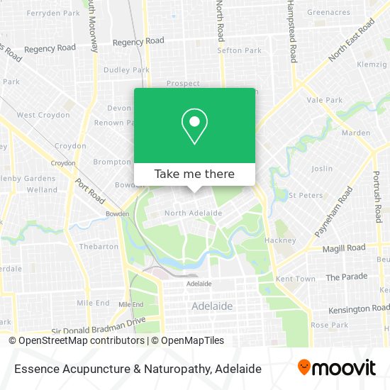 Essence Acupuncture & Naturopathy map