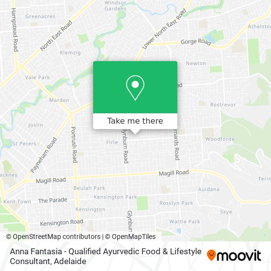 Anna Fantasia - Qualified Ayurvedic Food & Lifestyle Consultant map