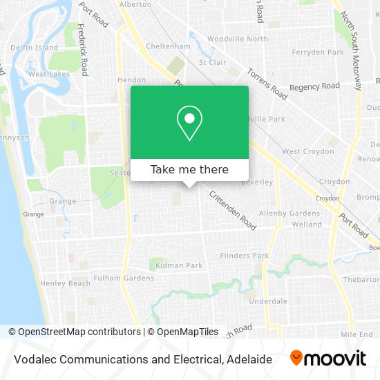 Mapa Vodalec Communications and Electrical