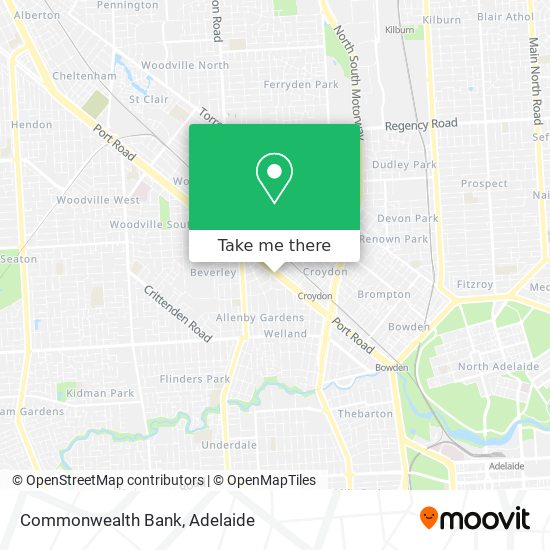 Commonwealth Bank map