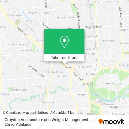 Croydon Acupuncture and Weight Management Clinic map