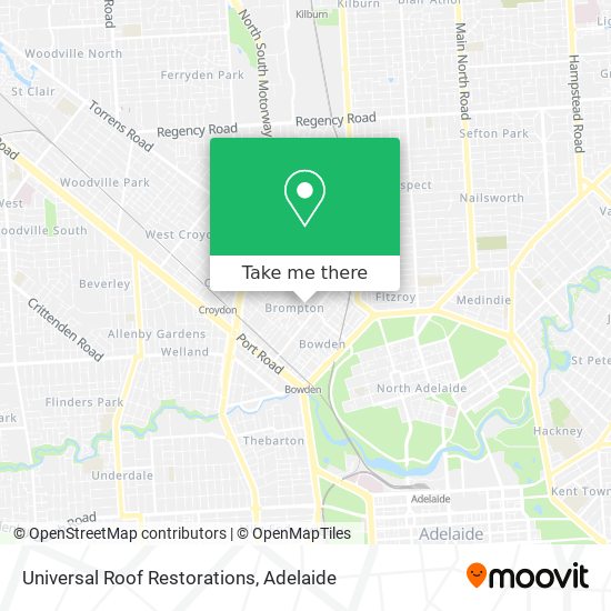 Mapa Universal Roof Restorations