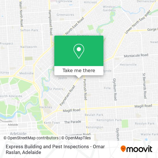 Express Building and Pest Inspections - Omar Raslan map