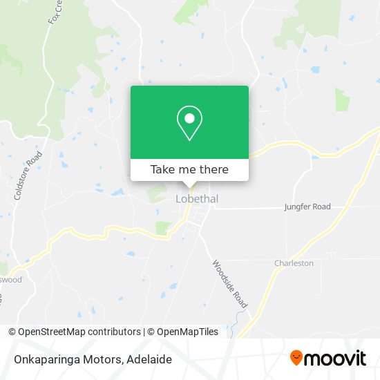 Mapa Onkaparinga Motors