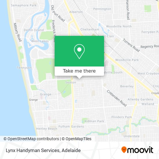 Lynx Handyman Services map